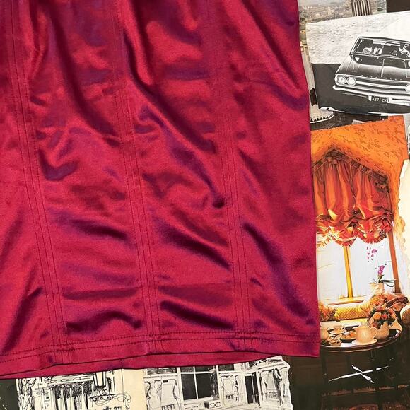 Entry Womens Red Body Con Midi Dress - Picture 4 of 8